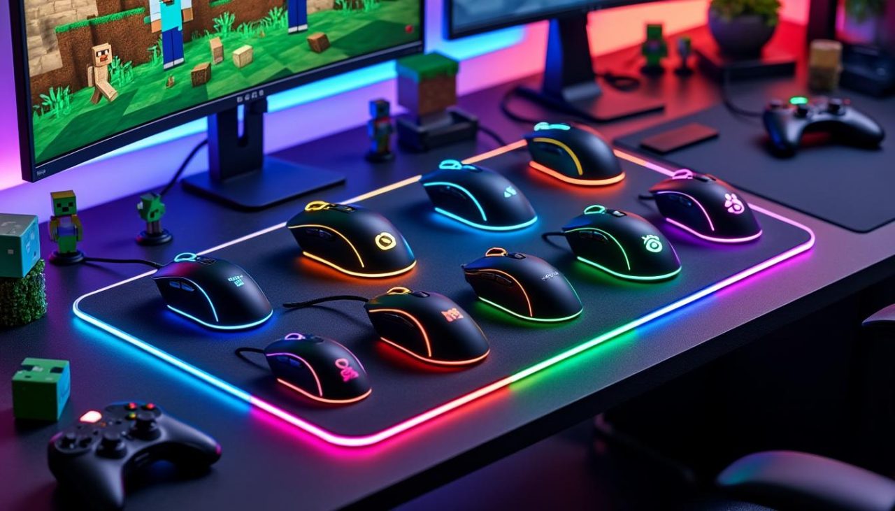 Quelle souris choisir pour optimiser vos performances dans Minecraft ?